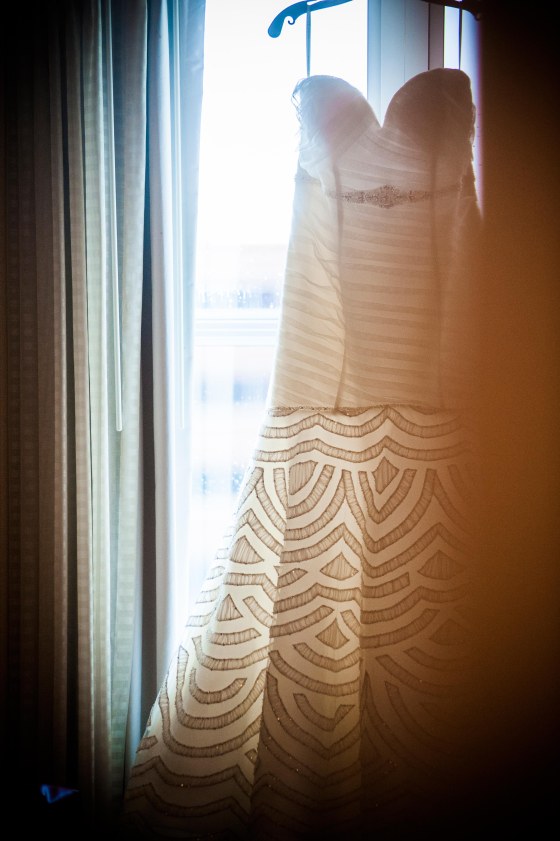 Danielle's Wedding Dress. Purchased at Bridal & Formal in Cincinnati, Ohio.