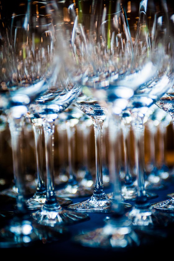 Glassware by Prime Time Party Rental.